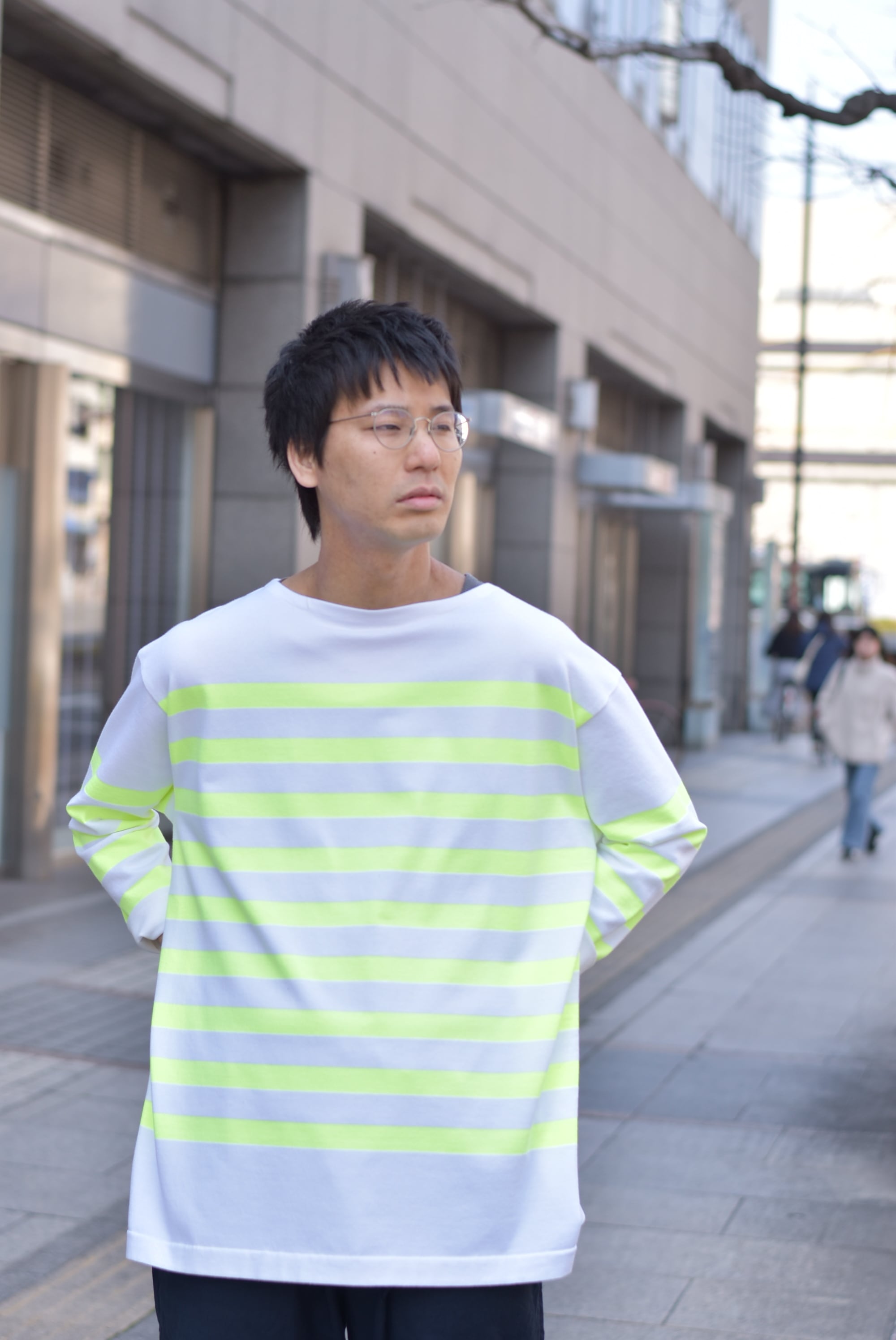 maillot】panel border basque | theater(シアター)