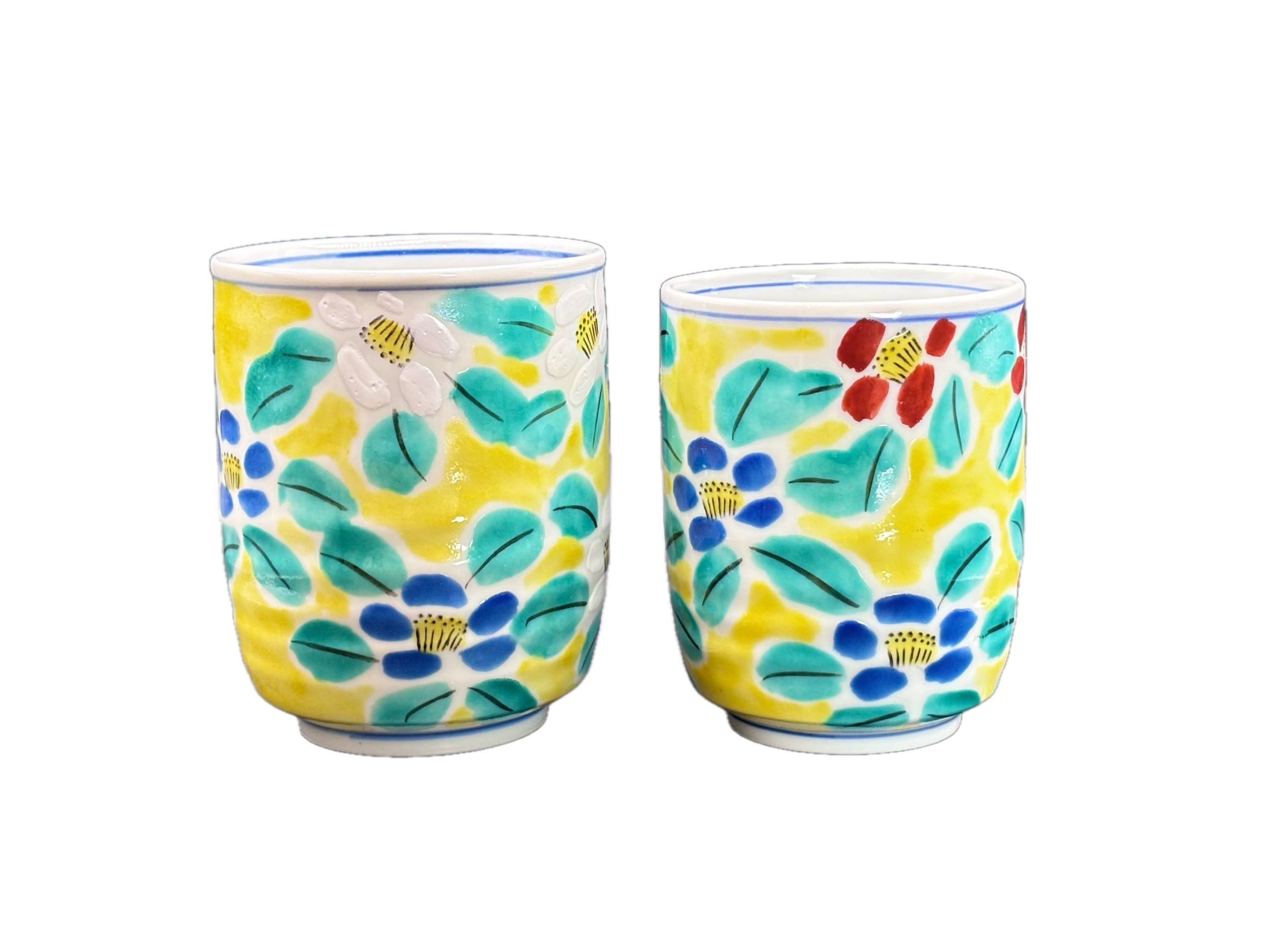 九谷焼】花文マグカップ/珠峰窯 | 野村右園堂 Online Shop