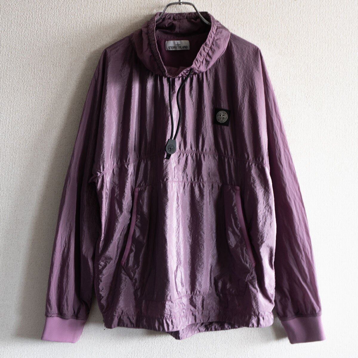 stone  ナイロンメタル ミリタリー アノラックジャケット Stone Island ストーンアイランド ナイロンメタル プルオーバー