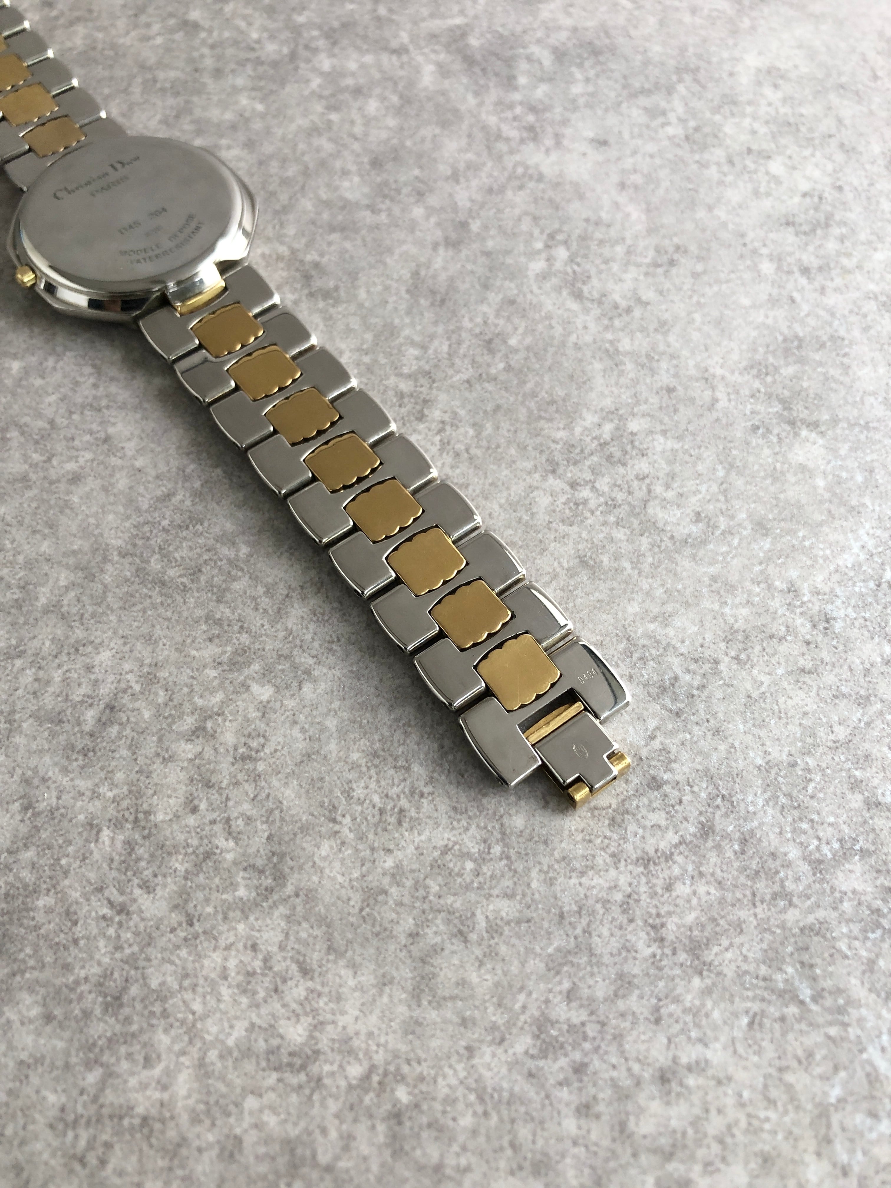 Dior 腕時計 シルバー D3C4A Christian Dior クリスチャン ディオール オクタゴン 腕時計 シルバー