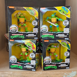 【TURTLES】Pull Back Vehicles