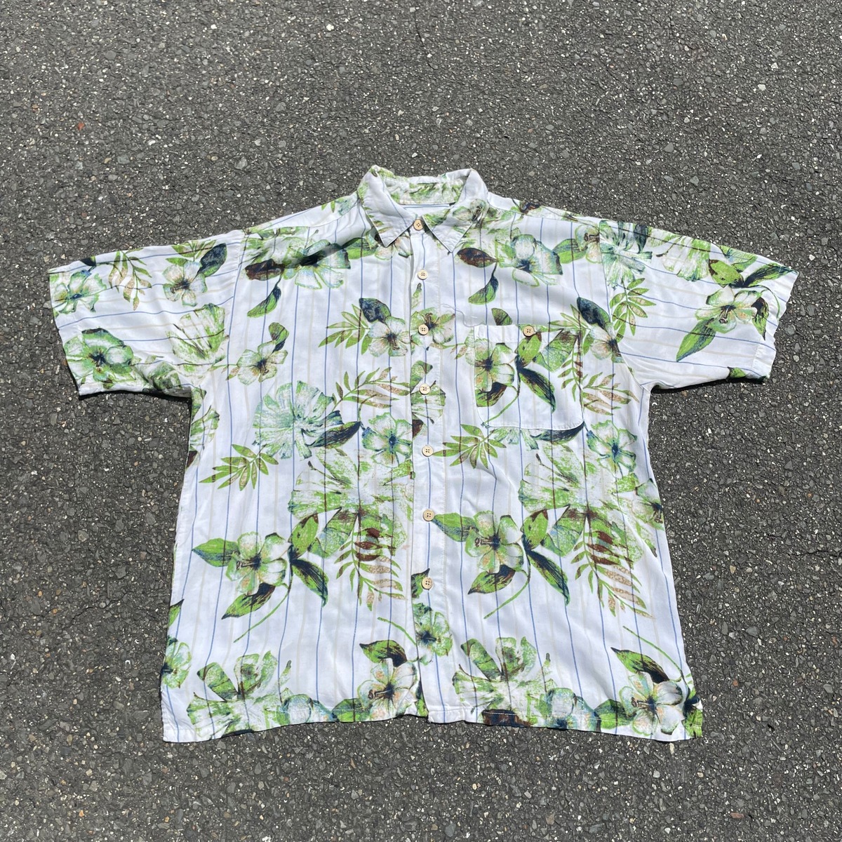 Puritan - Patterned shirt L size | 鼎埜商店