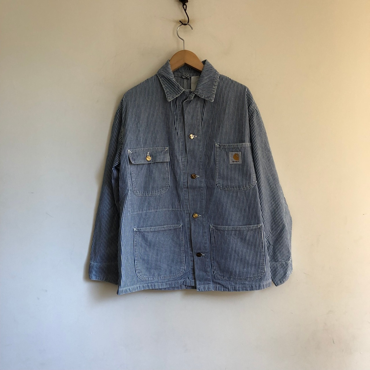 carhartt ヒッコリーカバーオール | mill