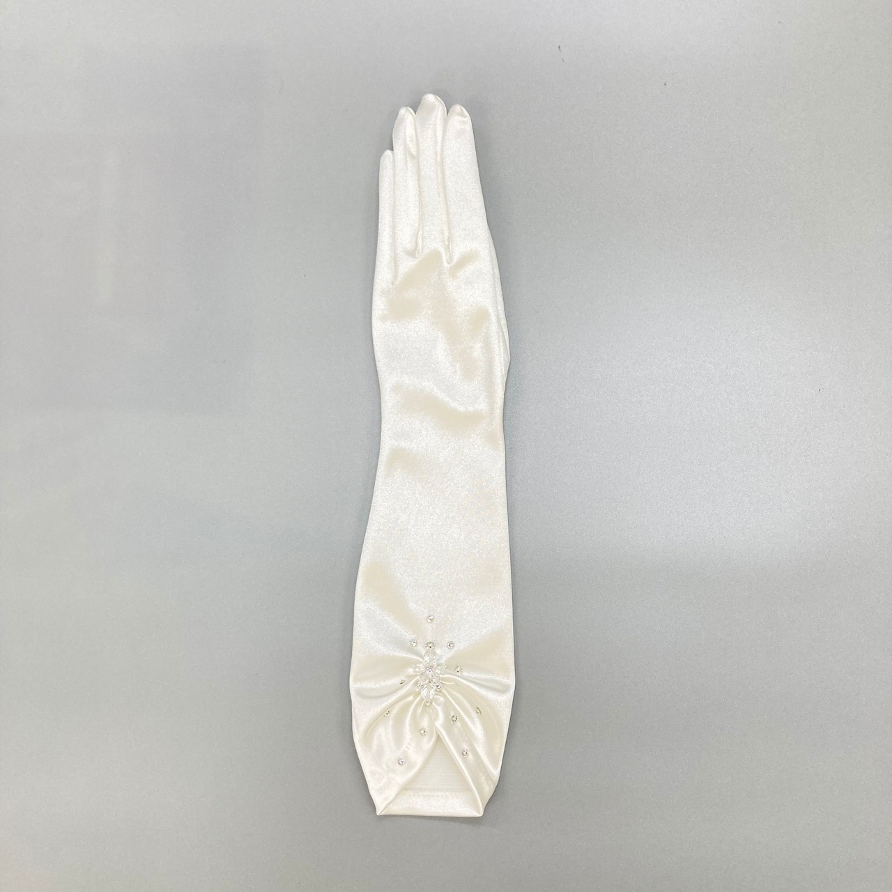 スパンシャーリング刺繍40ｃｍ手袋　433-125