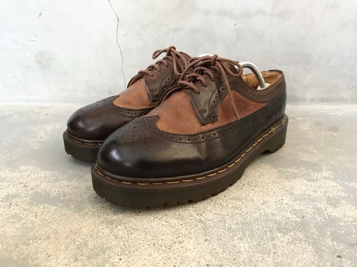 Dr.Martens five holes wing tip MADE IN ENGLAND