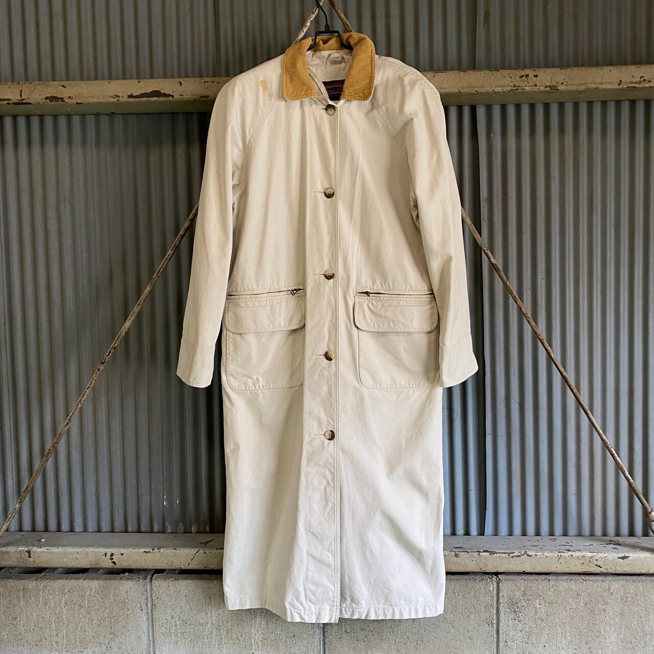 80〜90年代 Eddie Bauer エディーバウアー ダック地 コーデュロイ 