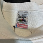 90s USA製 Fruit of the loom ローカルレストラン スーベニアスウェット 白