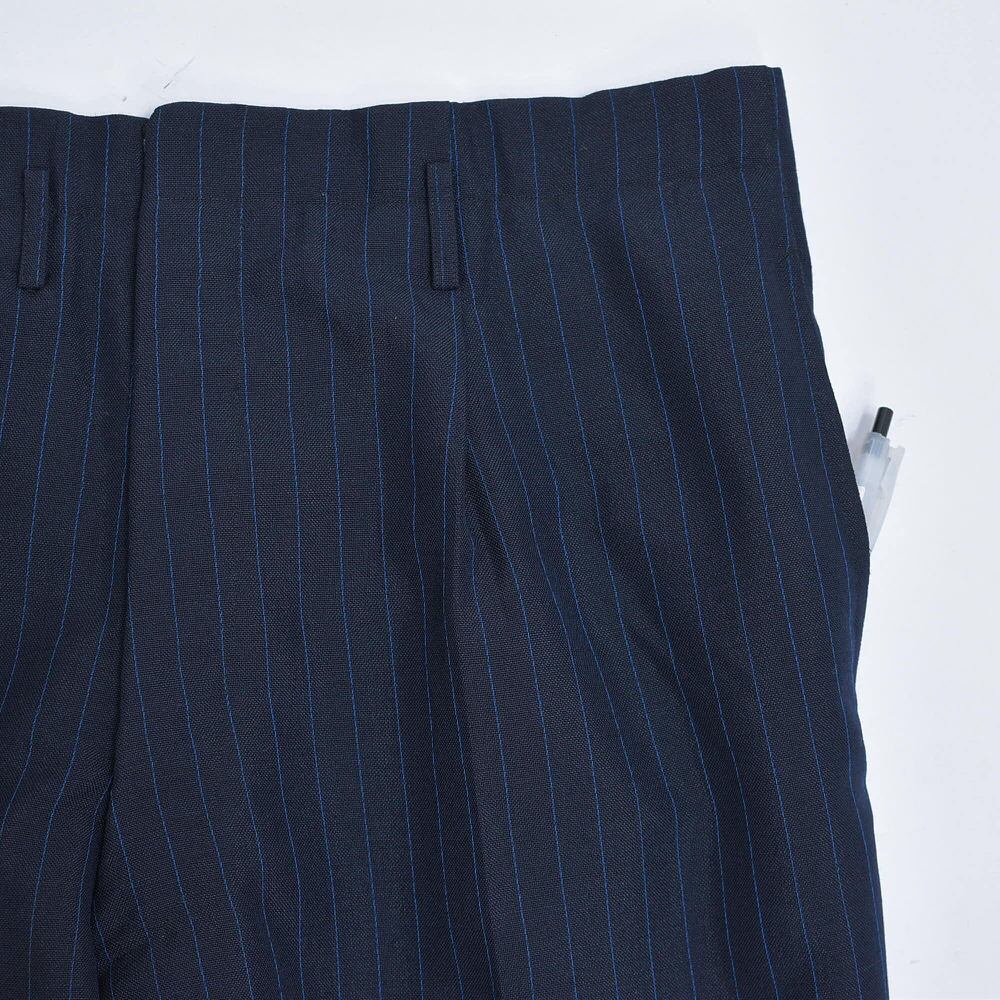 Vintage ストライプ ワイド タック スラックス パンツ ヴィンテージ