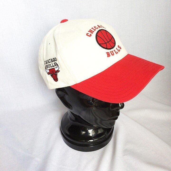 NBA ANNCO シカゴ ブルズ CHICAGO BULLS ビンテージデザイン キャップ