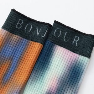 TRICOTÉ / bonjour print socks TR41SO029