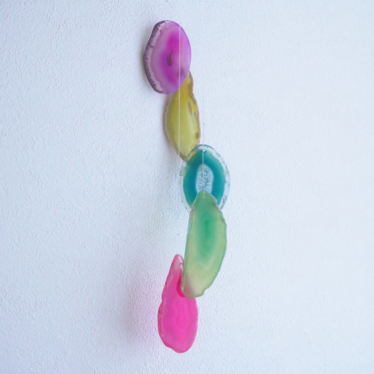 Rainbow Drops 08 - アゲートヒーリングチャイム / Agate Sun Catcher Wind Chime 289