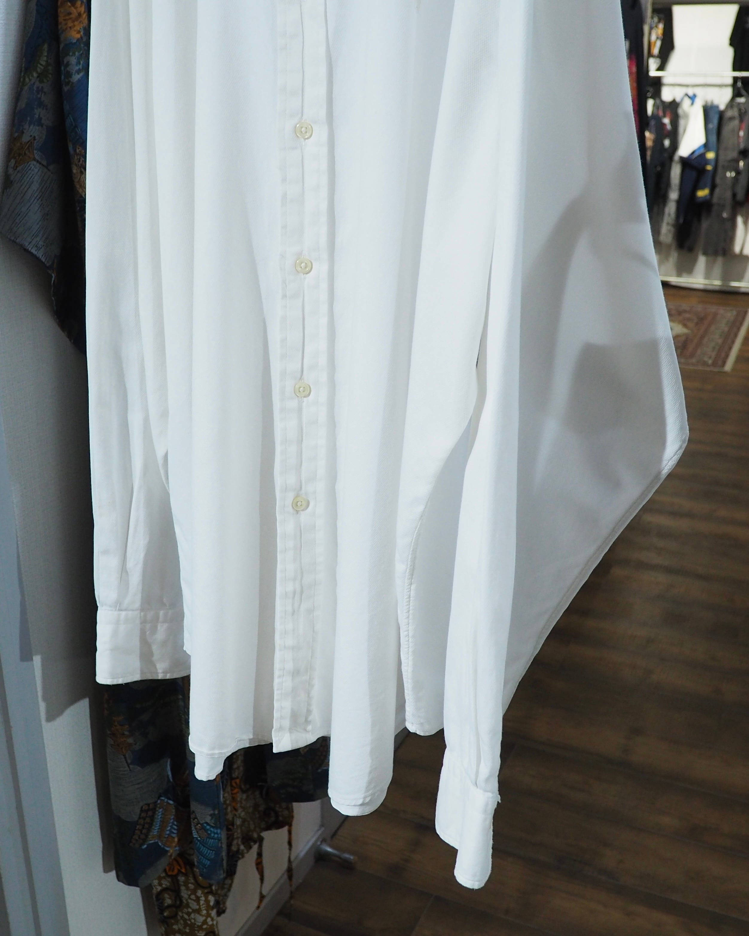 " POLO RALPH LAUREN - White pony " Embroidery vintage loose White Dress shirt