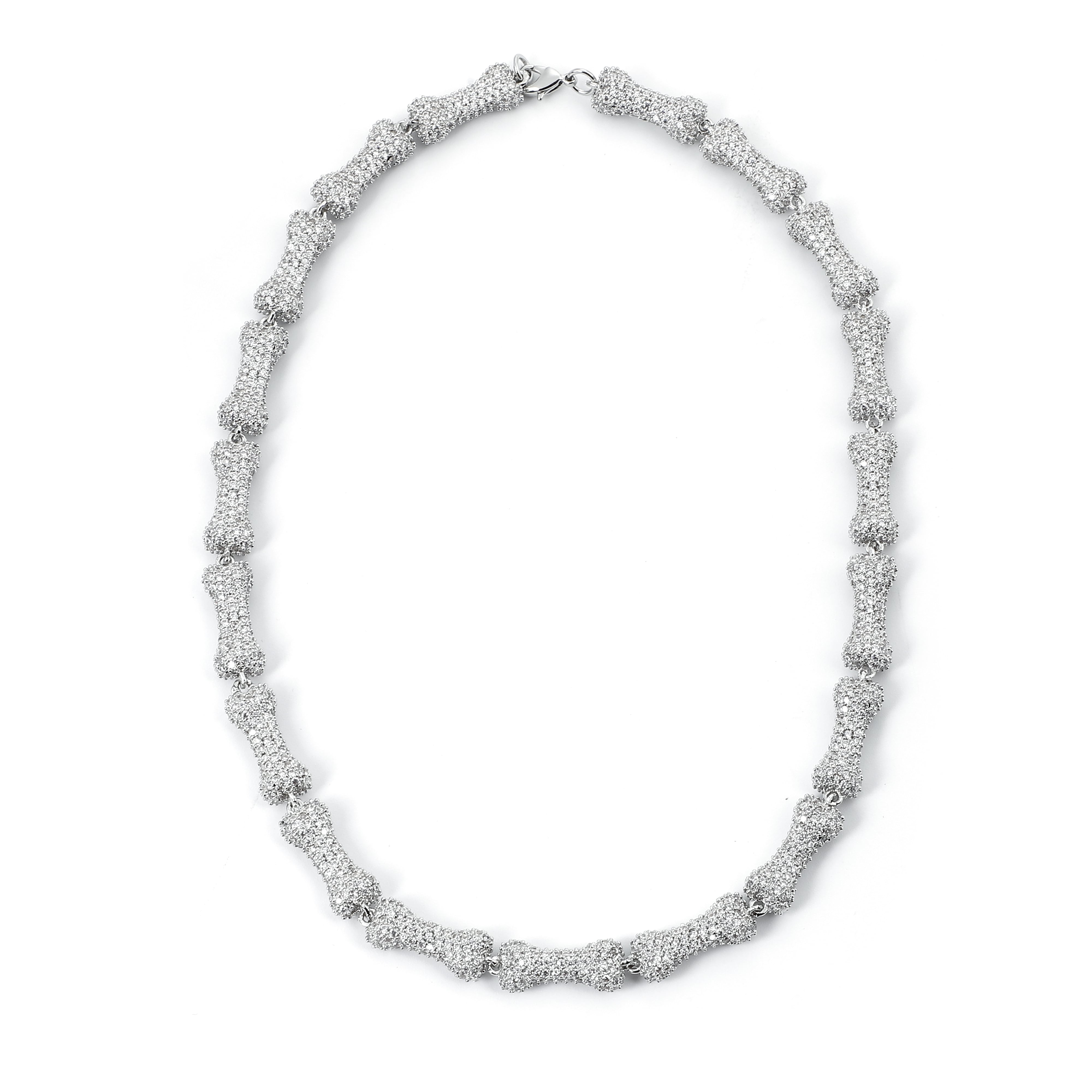 ole only bone chain necklace | $ole only