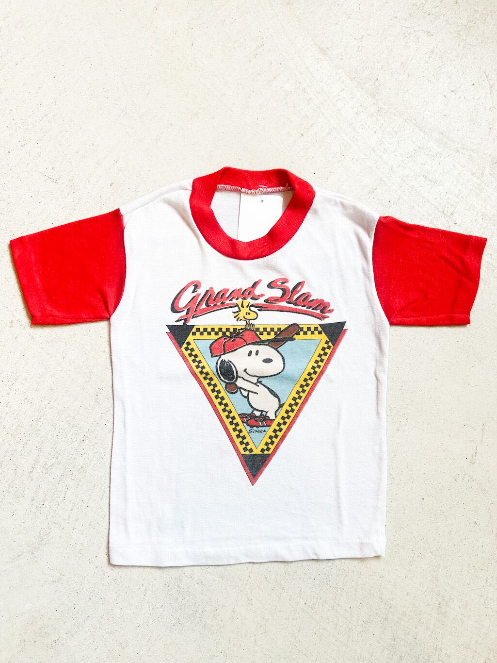 【110cm】VINTAGE 90's スヌーピー Tシャツ【10107】※