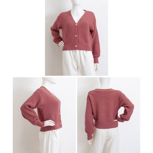ショート丈 ニット カーディガン レディース 秋冬 韓国 きれいめ 大人 かわいい カジュアル おしゃれ 羽織り ライトアウター リブ編み ゆったり 伸縮性 大人可愛い 大人女子