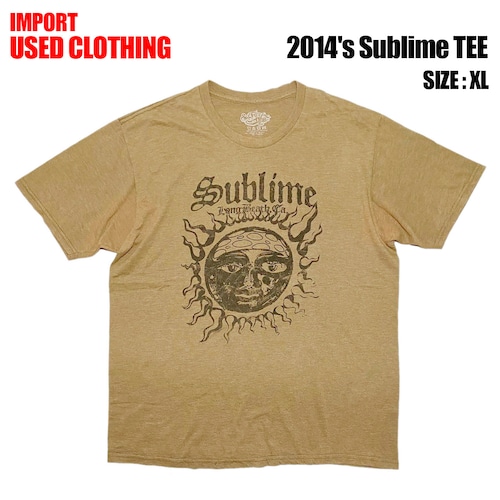 【IMPORT古着】2014's Sublime TEE (size XL)