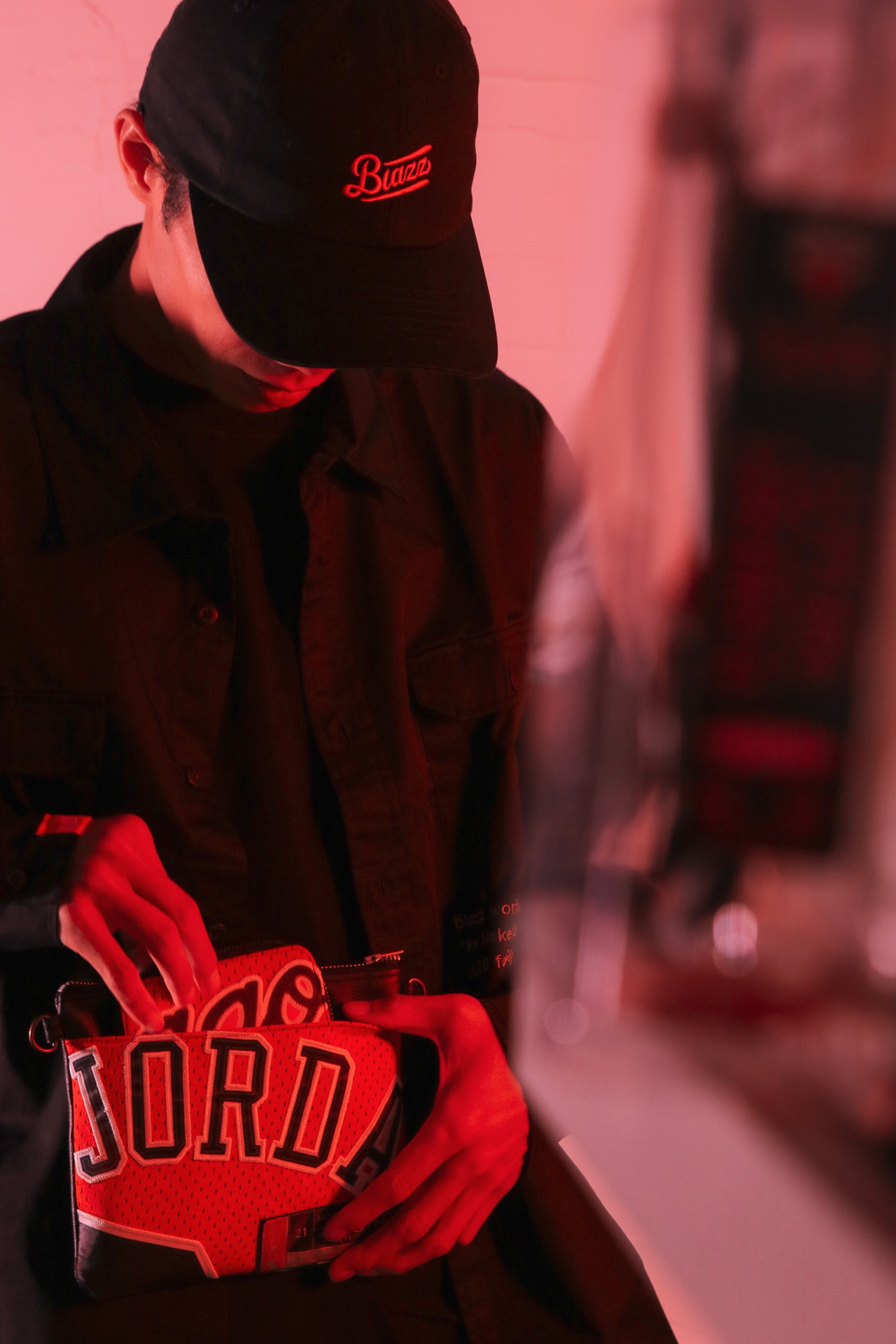 JERSEY REMAKE 2WAY BAG mini #23 [JORDAN]