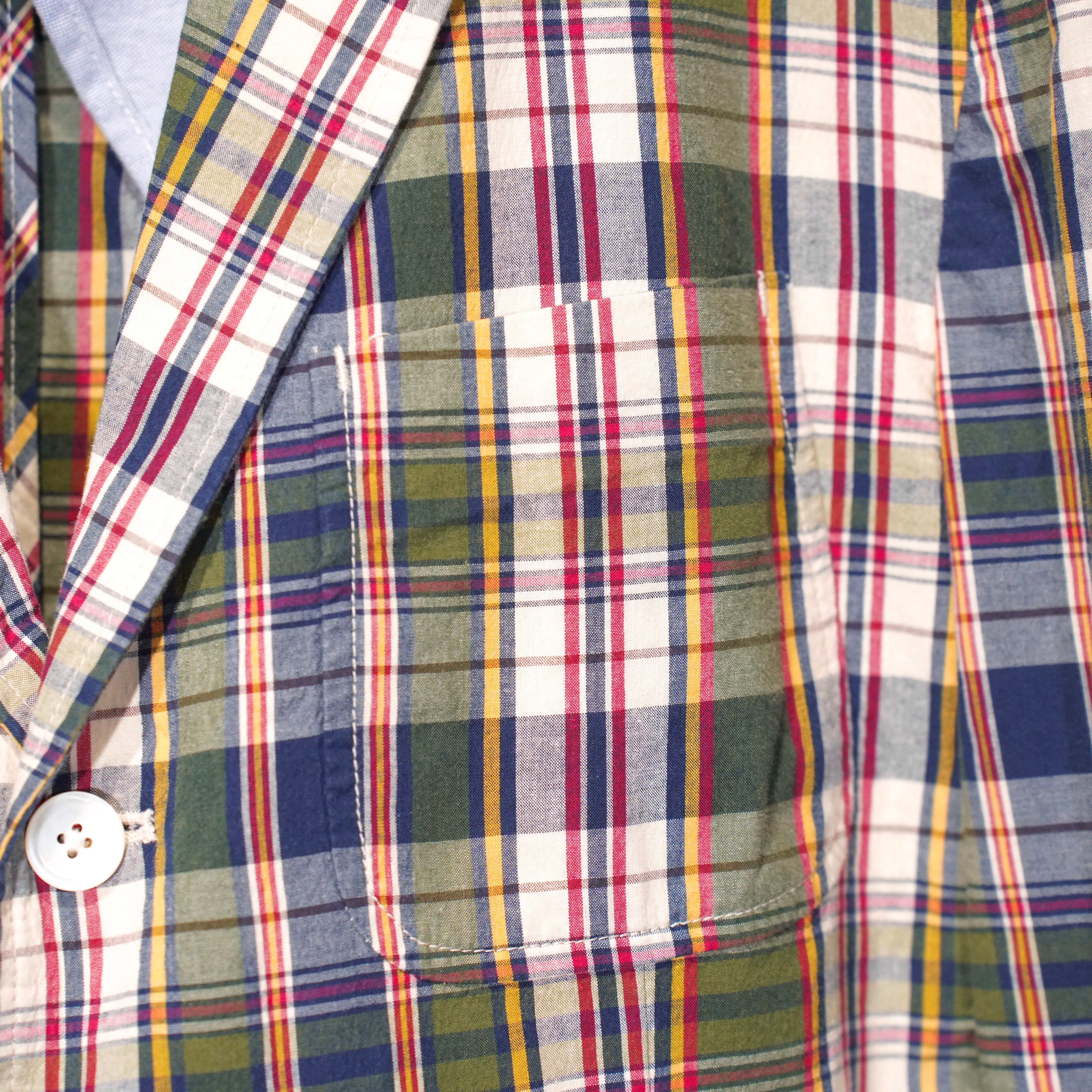 USA VINTAGE Polo by Ralph Lauren CHECK PATTERNED COTTON TAILORED