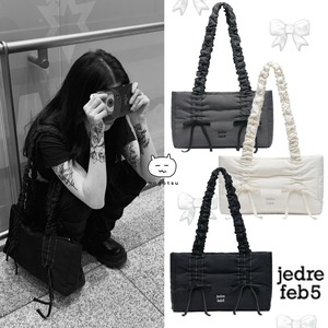 少量再入荷★ハンソヒ 着用!!【jedrefeb5】Butterfly shoulder bag Large - 3colors