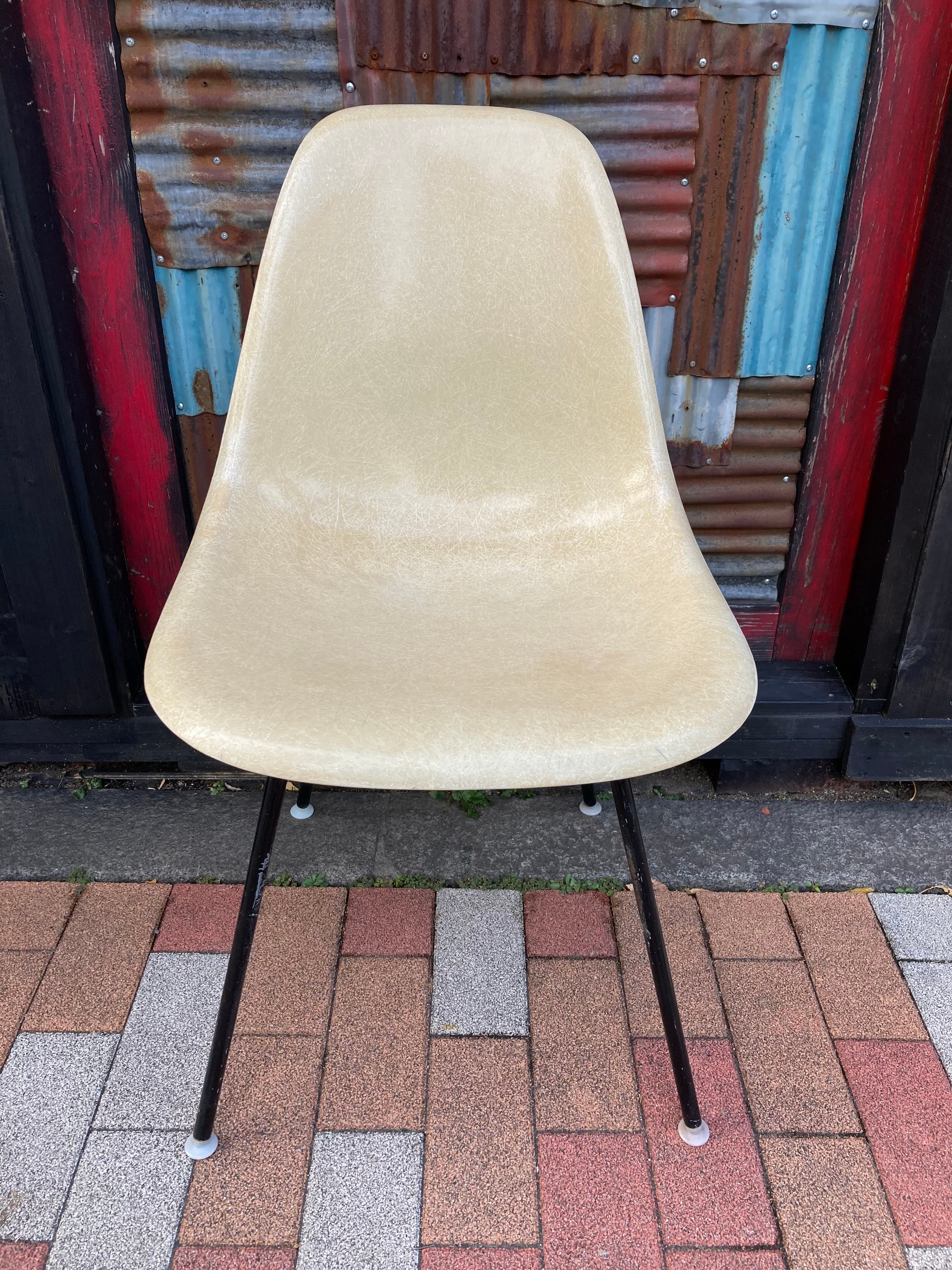 Eames side chair   (beady antiques)