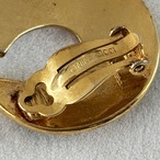 ニナリッチ イヤリング（グリーン） 渦巻　ヴィンテージアクセ　12ACay5-3