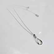 OPEN TEARDROP NECKLACE / オープンティアドロップネックレス
