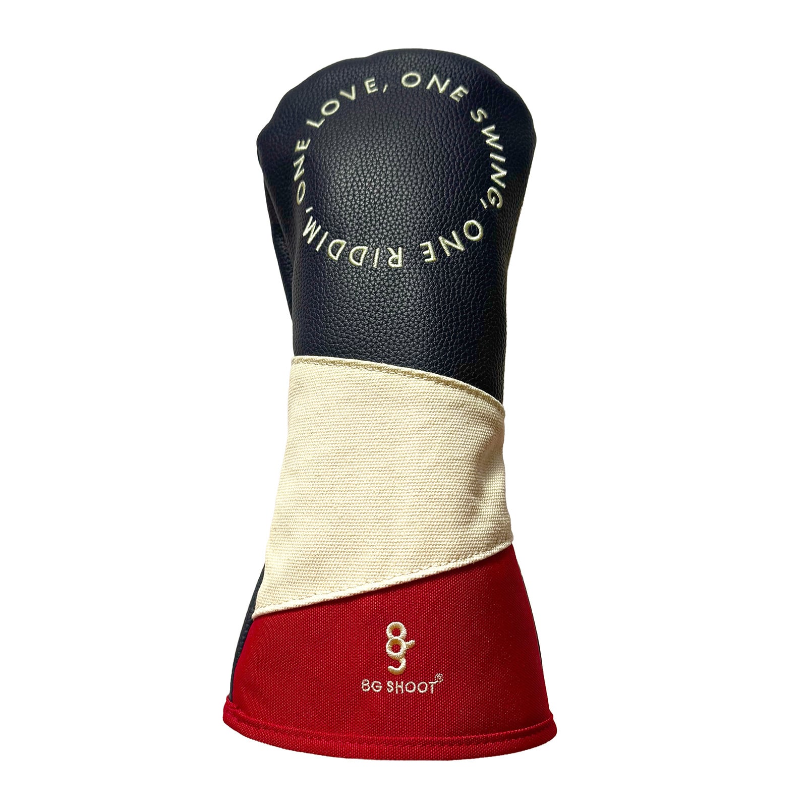 【1W用】SWITCH PATTERN LOGO HEADCOVER -TRICOLOR-