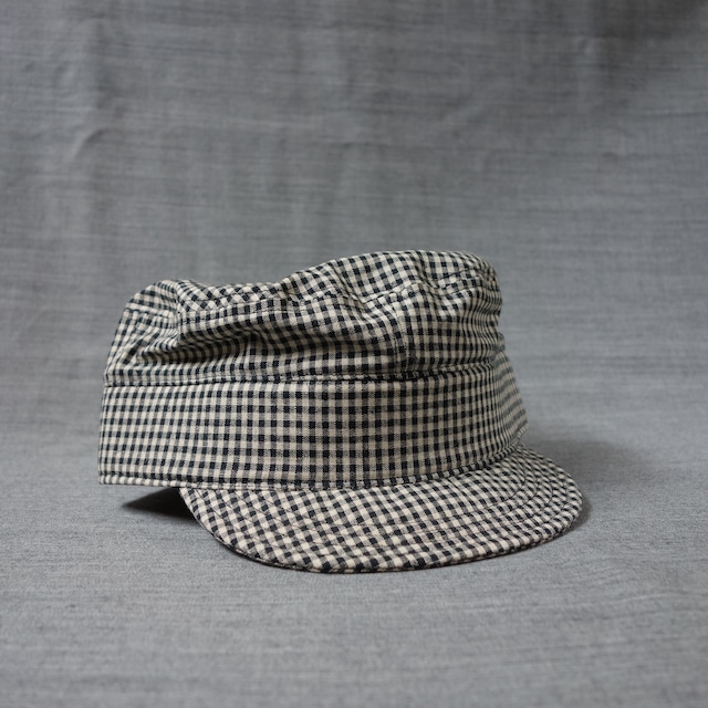 irishwork gingham cap