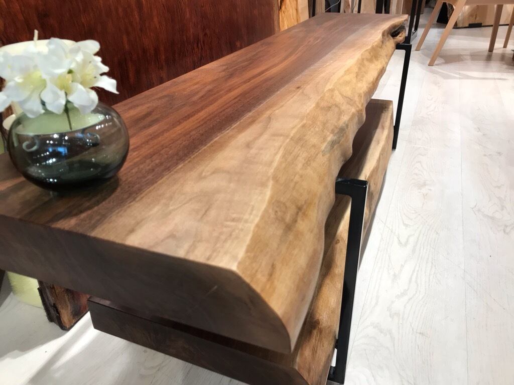 ウォールナット_横浜元町店_テレビボード1500／一枚板 252464 t001
