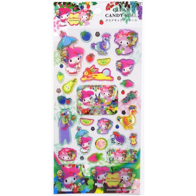 【ロット販売】【10入】サンリオ×ホラグチカヨキャンディシールマイメロディ・ピアノ(8821056)