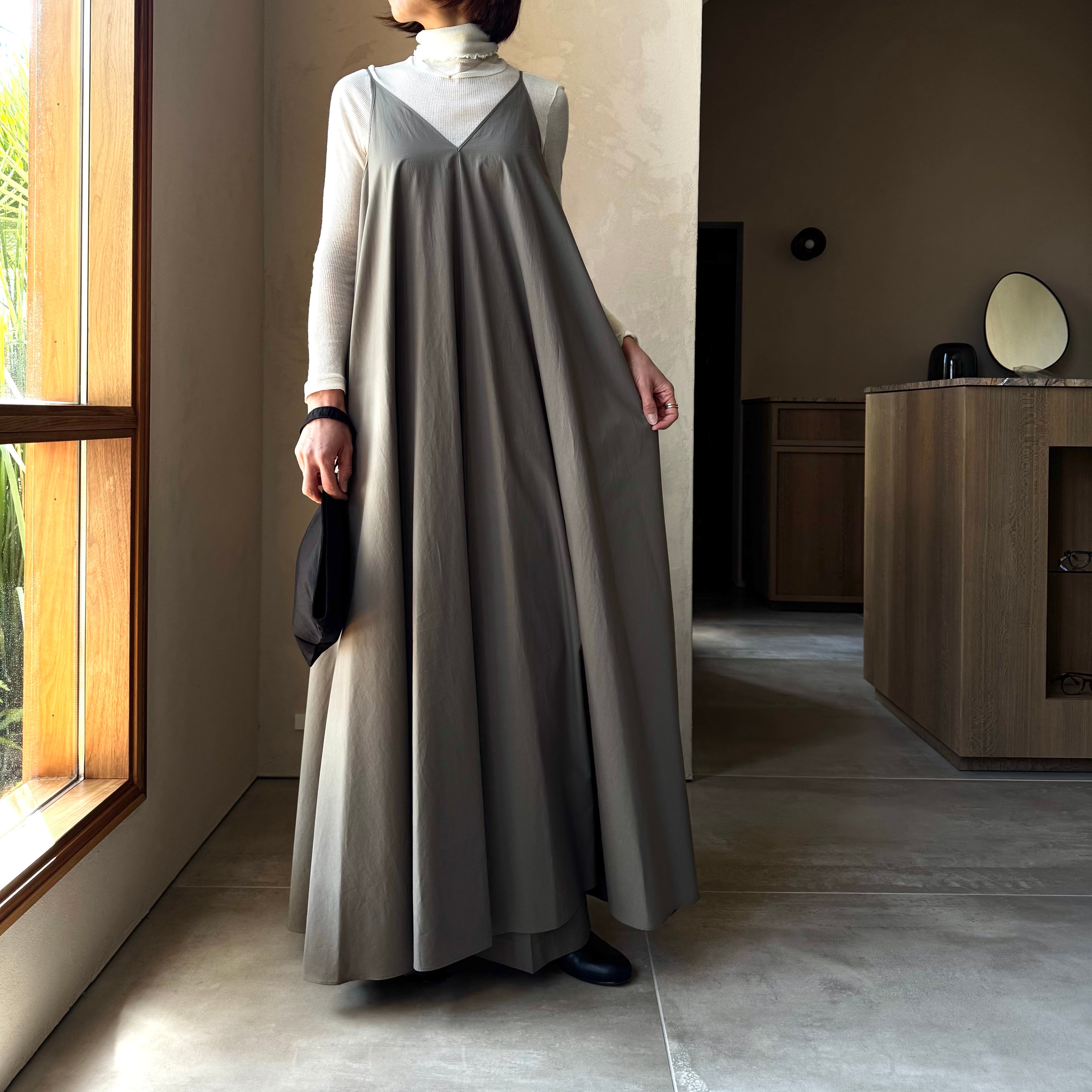 POSTELEGANT ｜High Count Cotton Cami Dress | HJ GALLERY