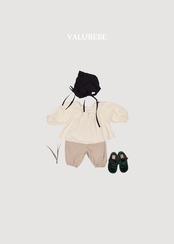韓国子供服 / 26Autumn / 〖取寄〗valubebe / エンボスパンツ / ベビー服 / キッズ服 *6M~S*
