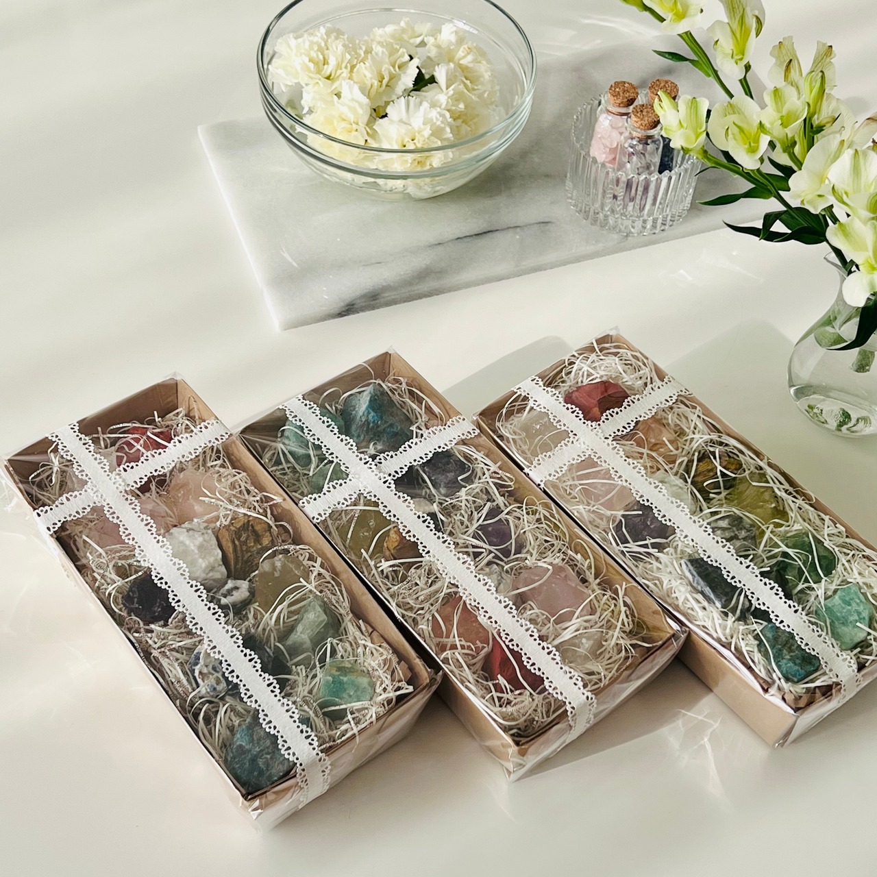 3セット限定!14種類の原石セット*フリーフォーム*天然石詰め合わせセット*天然石の置き物*天然石インテリア