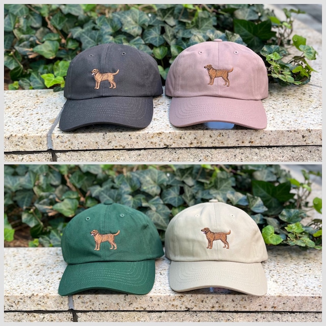 DOGシルエットCAP《Chocolate》