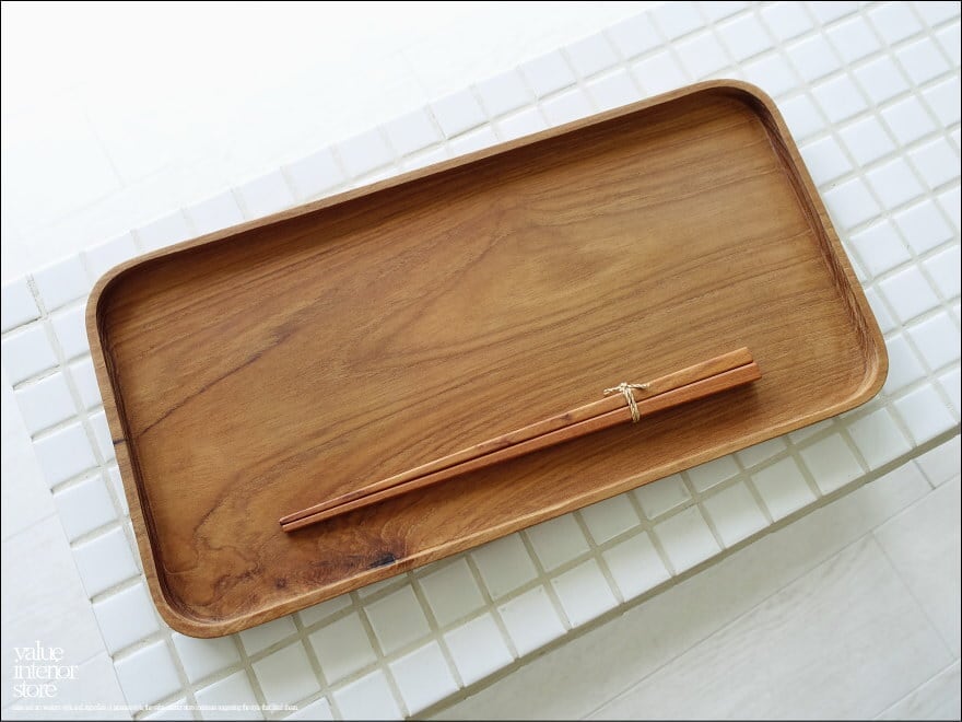 チーク仕切り盆⑅インドネシア チーク仕切り盆インドネシア