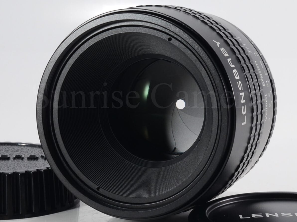 LENSBABY Velvet 56mm F1.6 EFマウント レンズベイビー (61156