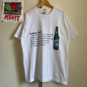 DF213 Tシャツ ビール ローリングロック rolling rock プロモ