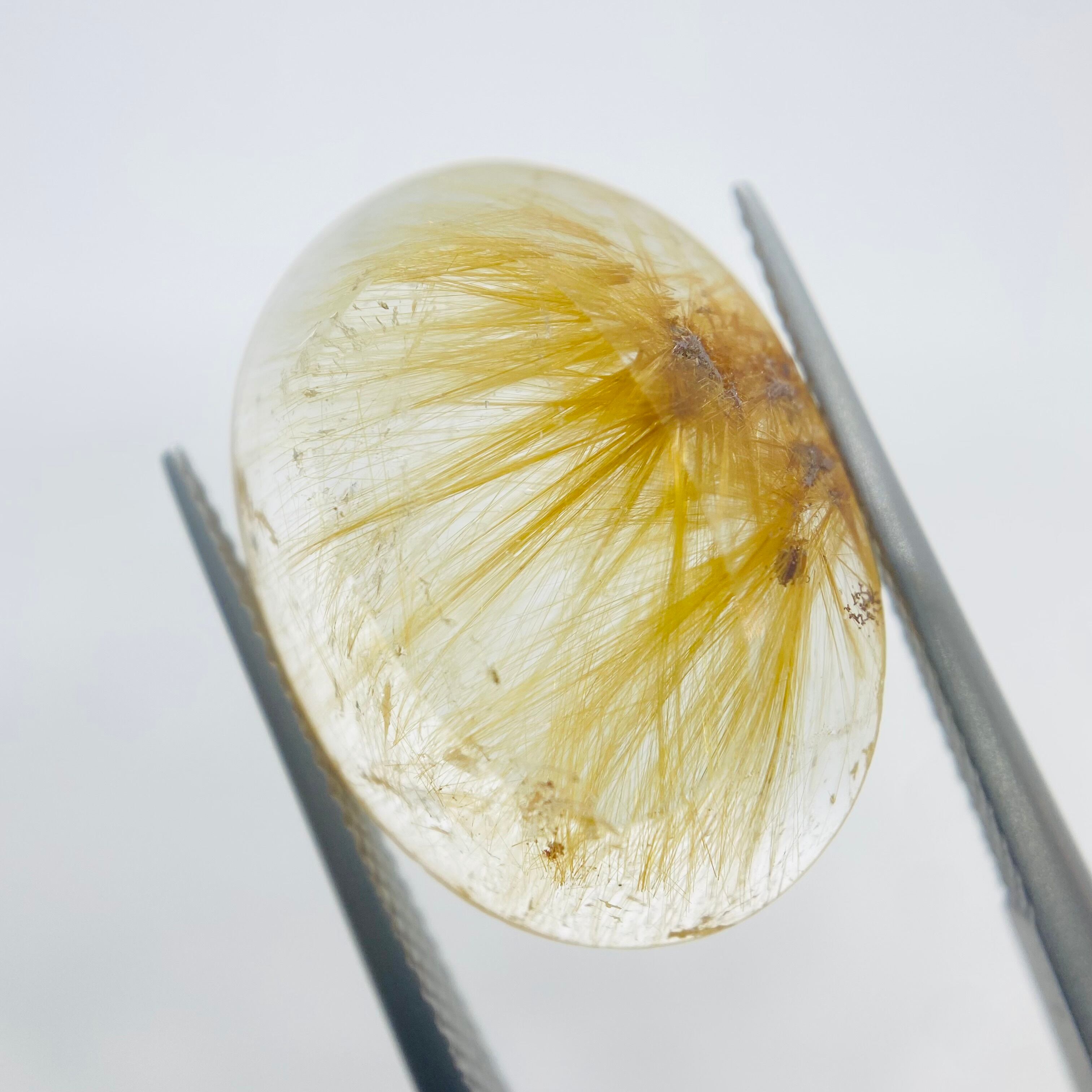 向日葵のようなルチルクオーツ