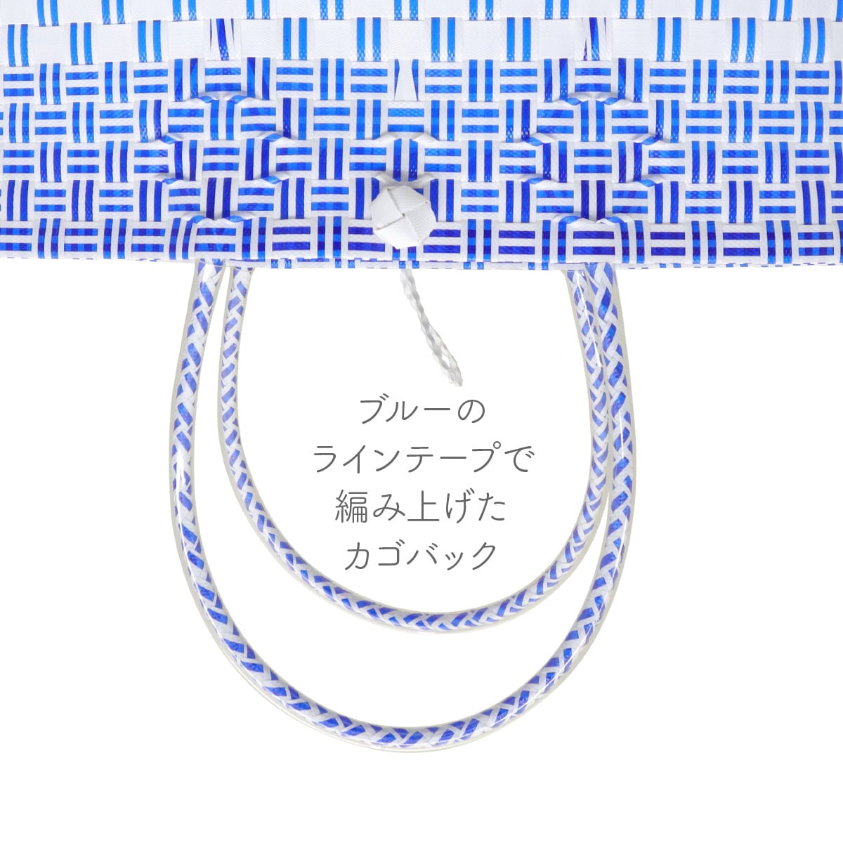 ベトナム プラカゴ ライン 切り替え ブルー×ホワイト | Panipla
