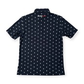 BEAMS GOLF ビームス ゴルフ ワッペン付き BD 半袖 ポロシャツ サイズ M /メンズ/日本製