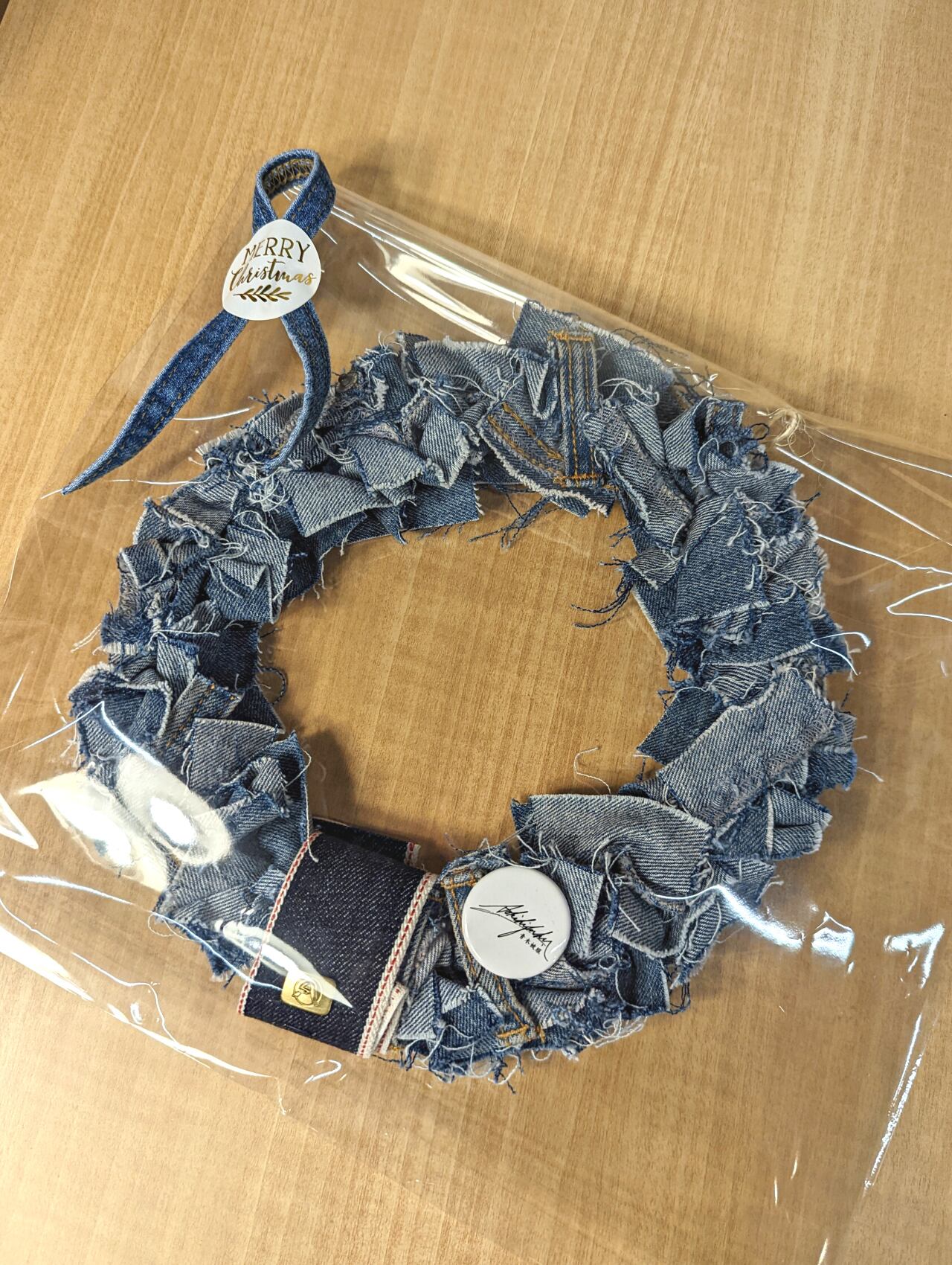 DENIM WREATH】デニムリース -藍の輪- | 青木被服 公式オンラインストア 