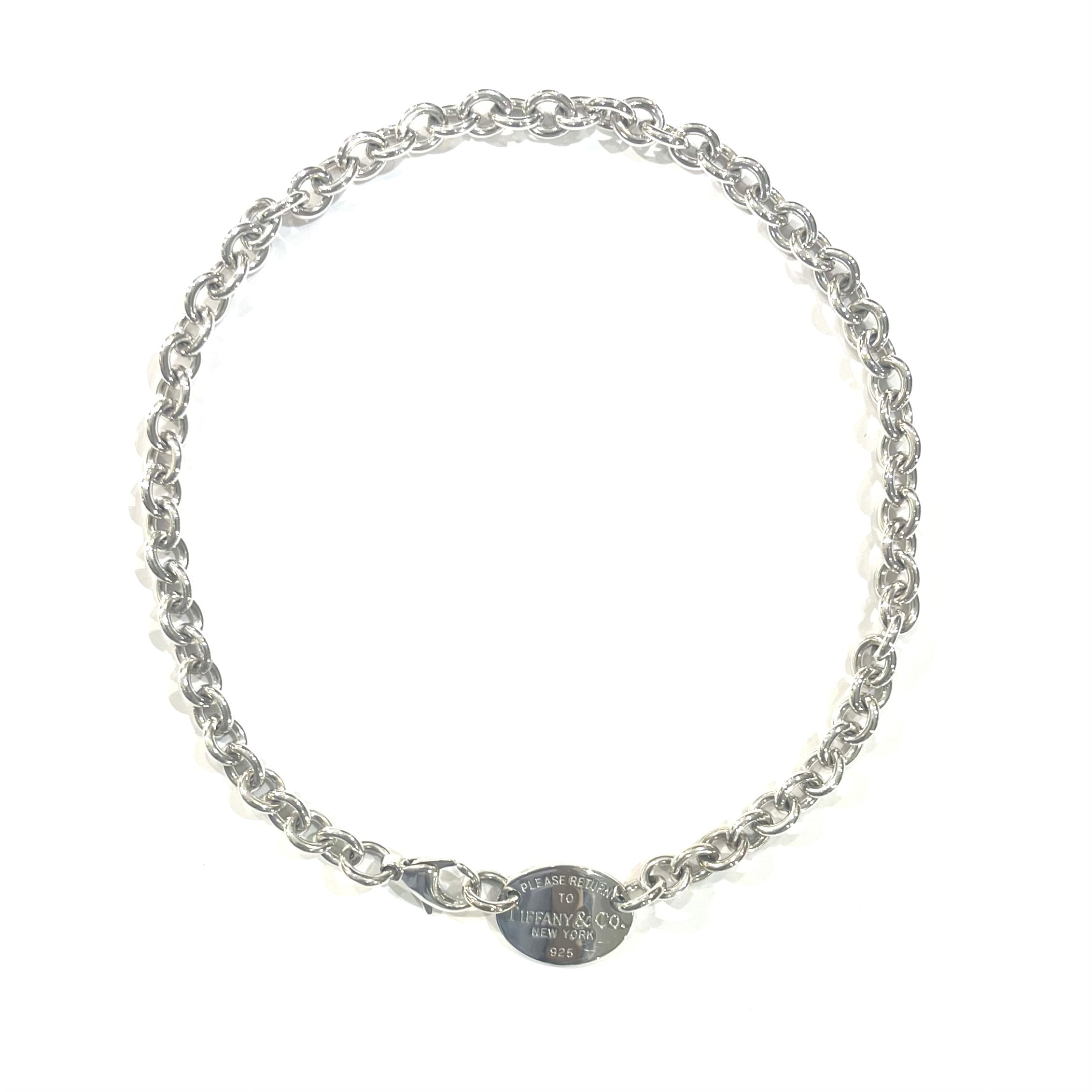 再入荷【TIFFANY&CO.】2448 2way TIFFANY ブレス.ネックレス リターン
