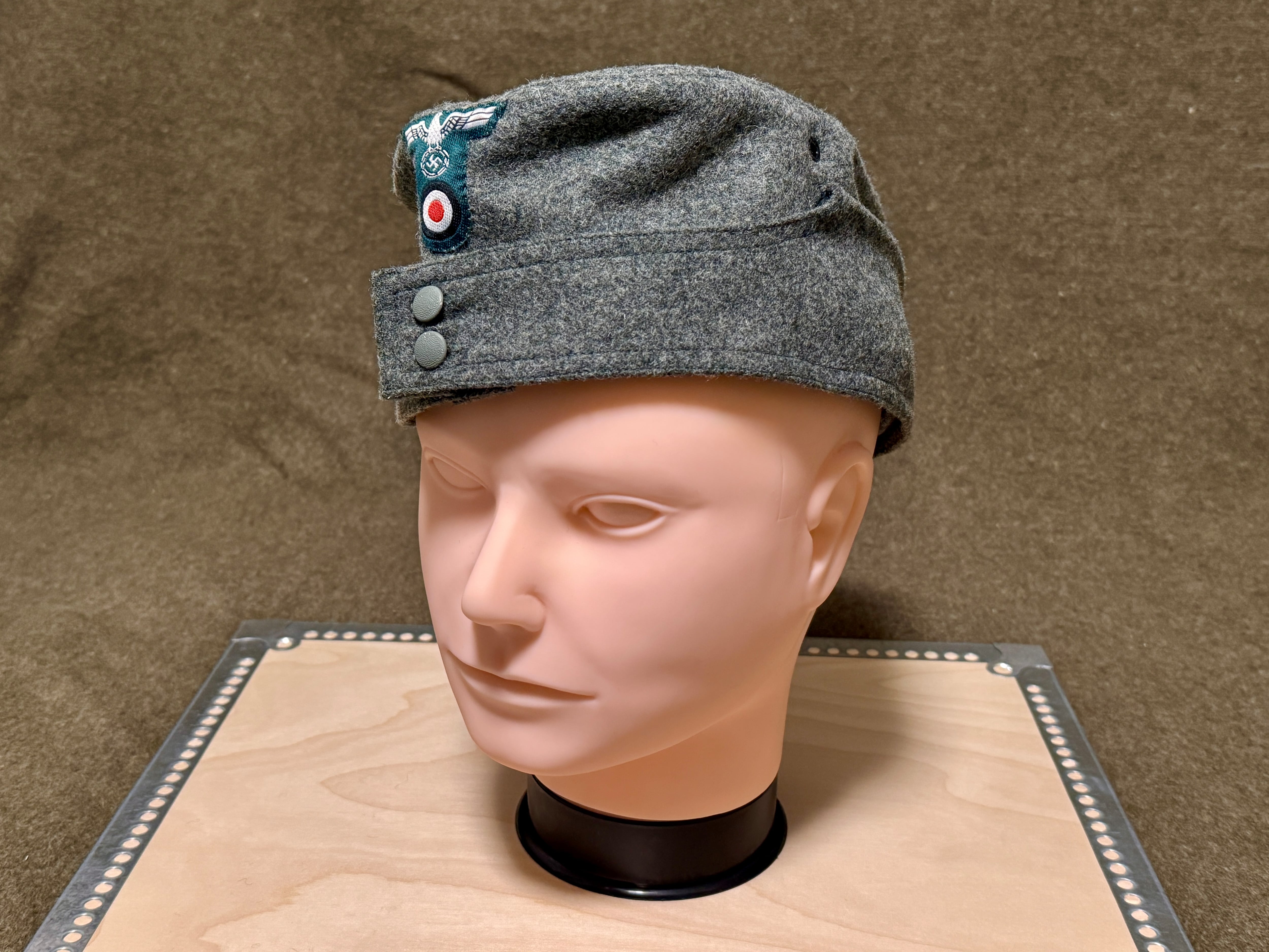 WWII ドイツ軍 M42略帽 58cm 陸軍 | アイヘンバウム ミリタリア｜WWII