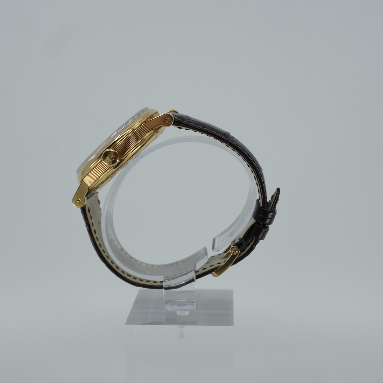 稼働品!BREGUET ブレゲ トラディション オートマティック レトログラード セコンド 7097BR/G1/9WU PG×革 AT シルバー文字盤