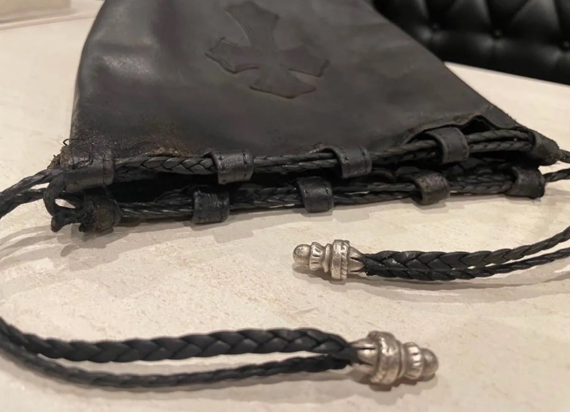 CHROME HEARTS クロムハーツ ドローストリングサック バッグ 巾着