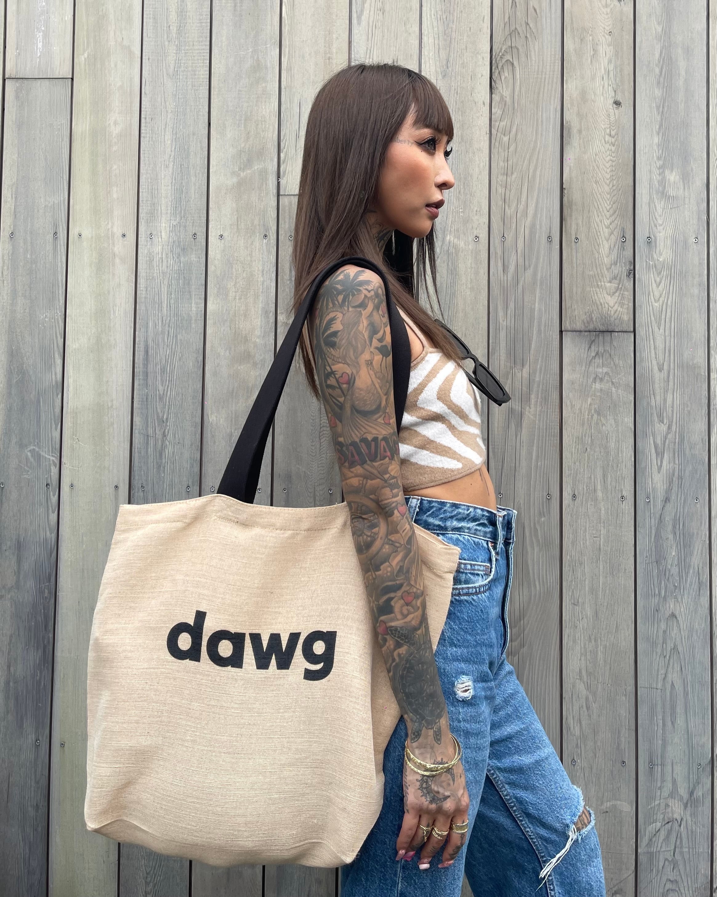DAWG BIGロゴジュートBAG | DAWG