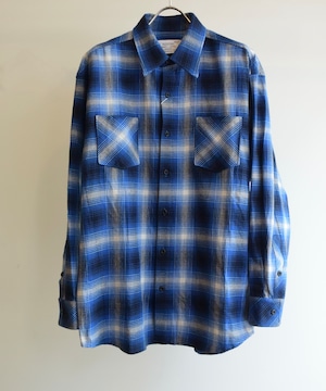 Rafu/afu001-23-01 standard shirt(BLUE)