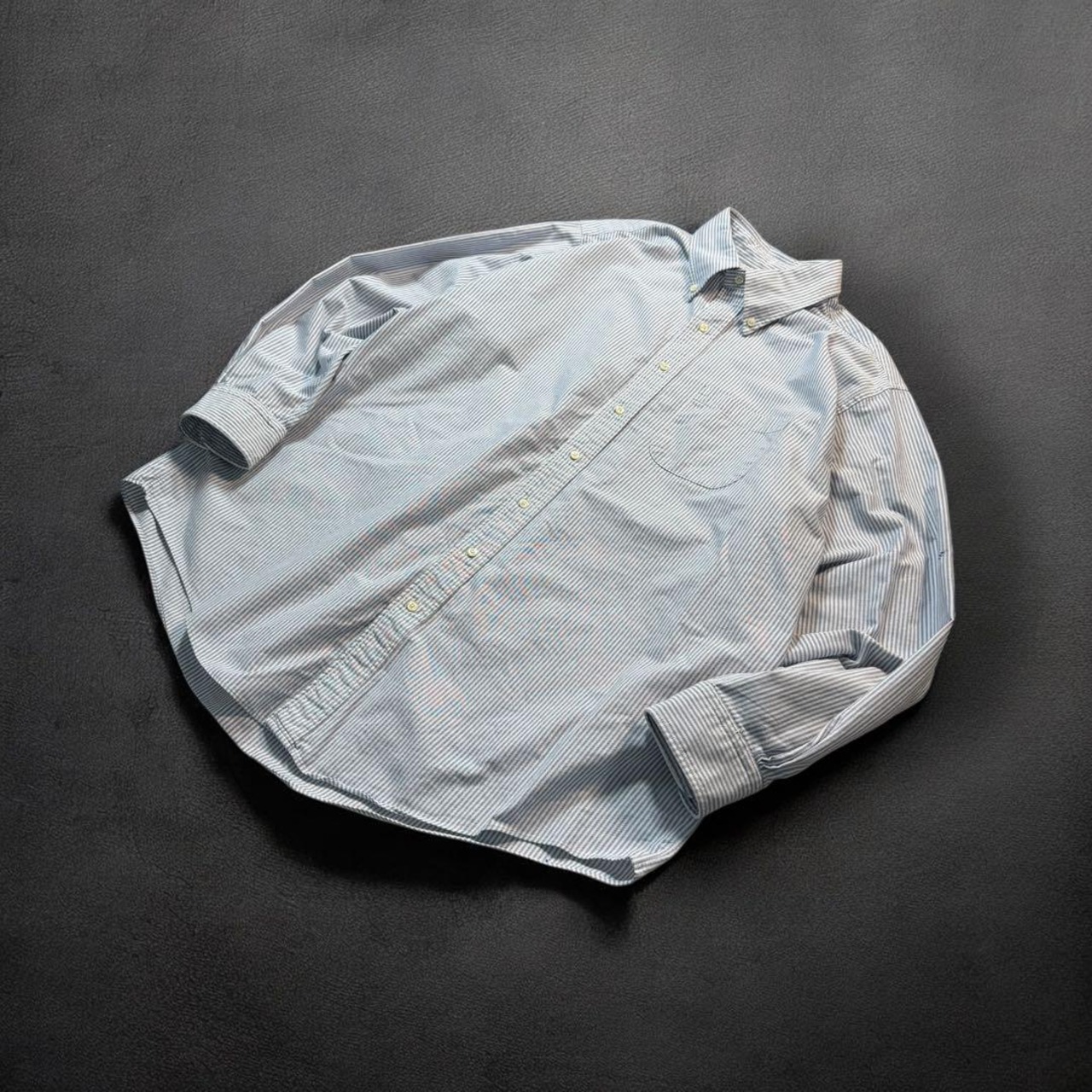 90s Brooks brothers polo collar shirt made in USA 古着 - 2