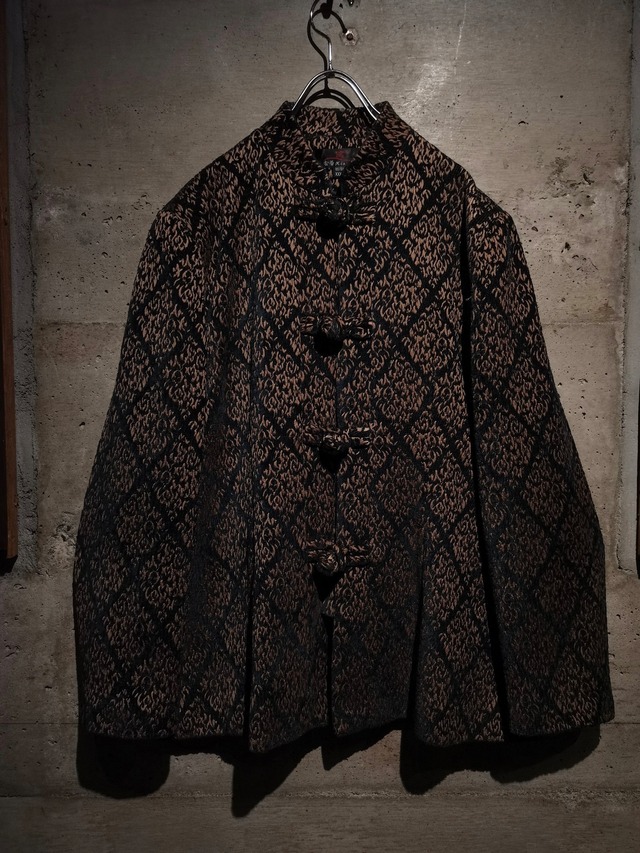 【Caka】Beautiful Pattern Vintage Chenille China Jacket