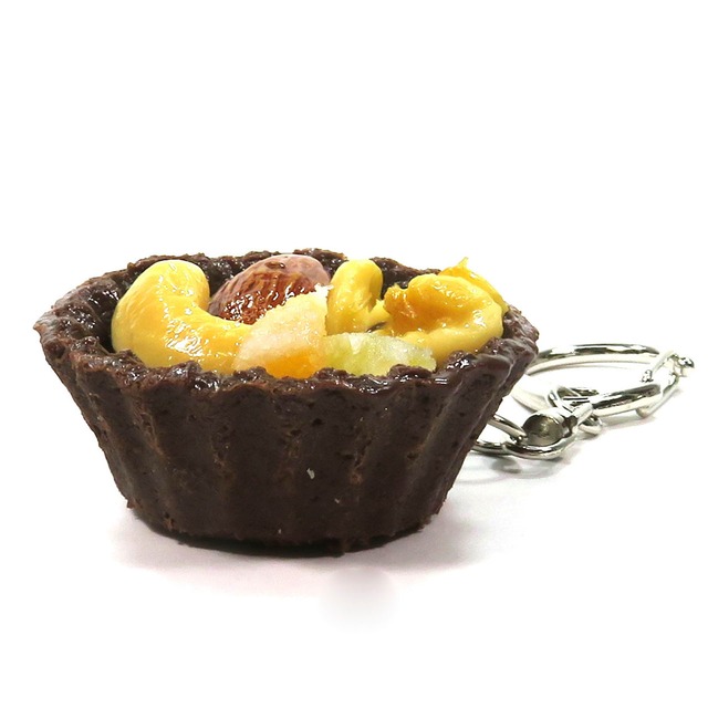 食べちゃいそうな チョコタルト 食品サンプル キーホルダー ストラップ マグネット